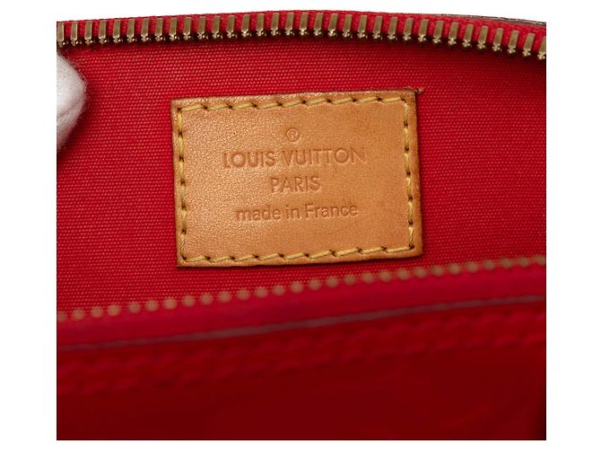Louis Vuitton Red Monogram Vernis Alma BB Rot - Ansicht 5