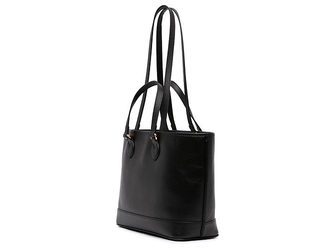 Borsa Tote Gucci Ophidia piccola in pelle di vitello nera Nero - vista 2