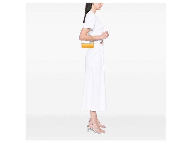 Louis Vuitton Yellow Epi Pochette Soufflot Giallo - vista 6