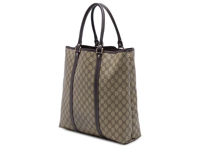 Gucci Beige GG Supreme Joy Vertical Tote - Ansicht 2