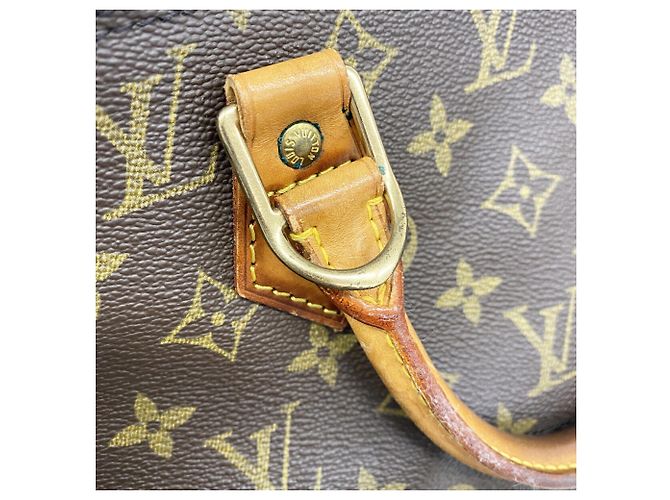 Sac à main Louis Vuitton Monogram Alma Marron - vue 11