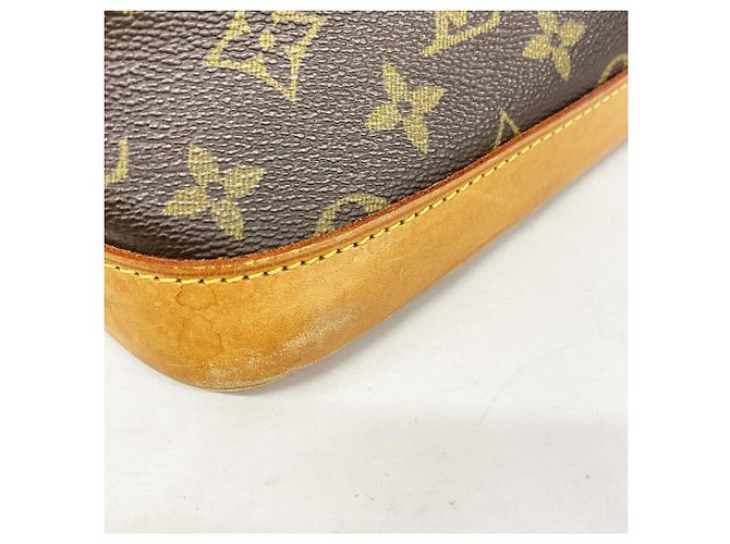 Sac à main Louis Vuitton Monogram Alma Marron - vue 7