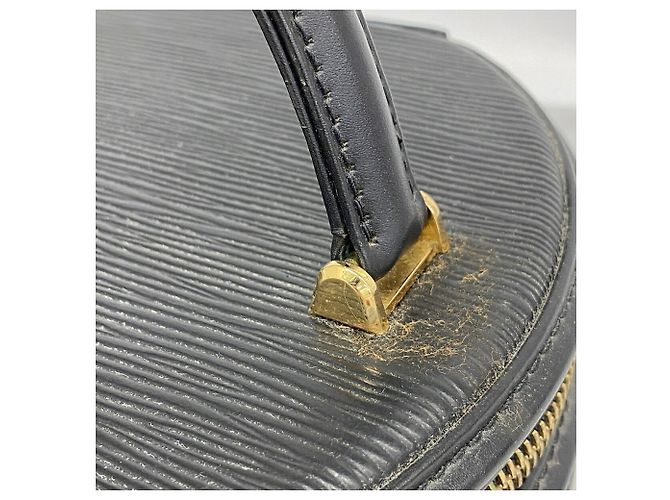 Borsa Louis Vuitton Epi Cannes in Noir Nero - vista 7