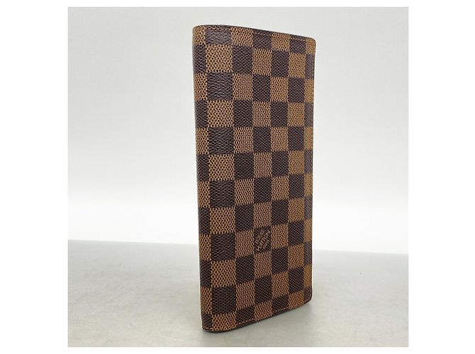 Louis Vuitton Damier Portefeuille Brazza Long Wallet Damier ebene - vista 2