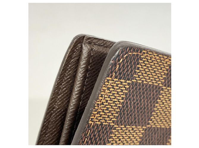Louis Vuitton Damier Portefeuille Brazza Long Wallet Damier ebene - vista 6