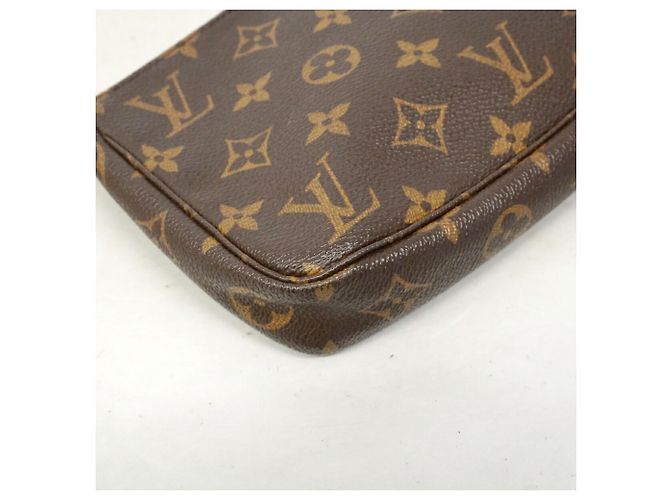 Louis Vuitton Monogram Pochette Accessoires Schultertasche Braun - Ansicht 6