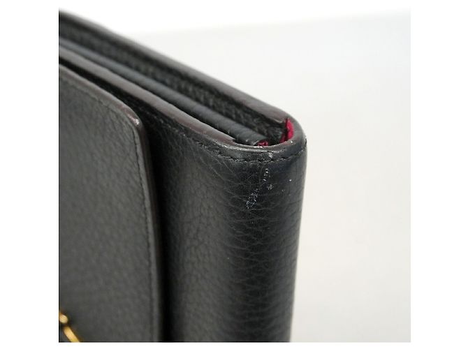 Louis Vuitton Portefeuille Capucines Long Wallet Schwarz - Ansicht 7