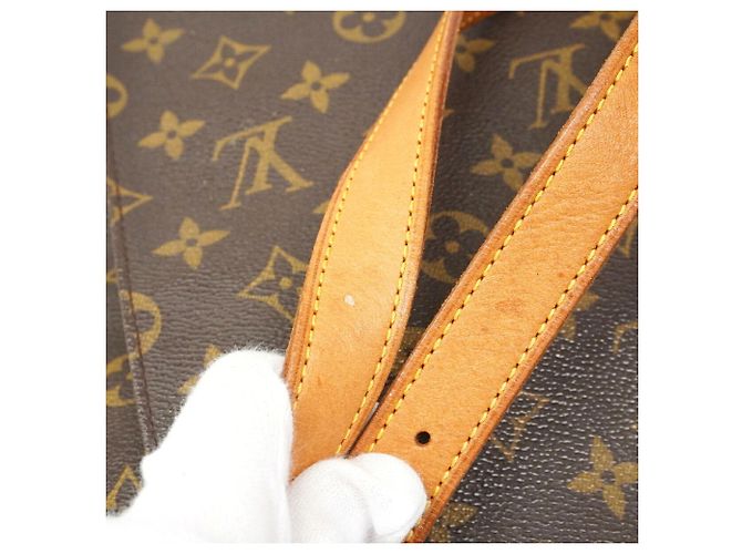 Louis Vuitton Monogram Musette Schultertasche Braun - Ansicht 10