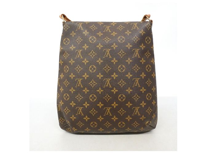 Louis Vuitton Monogram Musette Schultertasche Braun - Ansicht 12