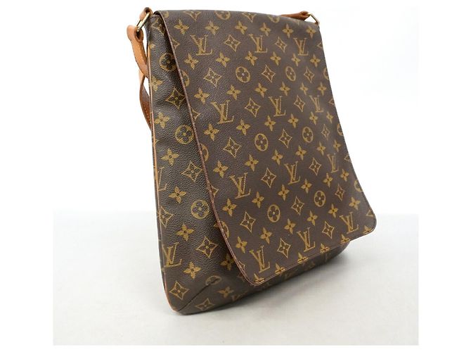 Louis Vuitton Monogram Musette Schultertasche Braun - Ansicht 2