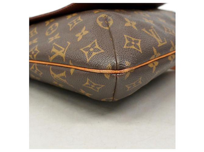 Louis Vuitton Monogram Musette Schultertasche Braun - Ansicht 6