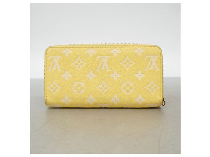 Louis Vuitton Monogram Empreinte Bicolor Zippy Wallet Yellow - view 10