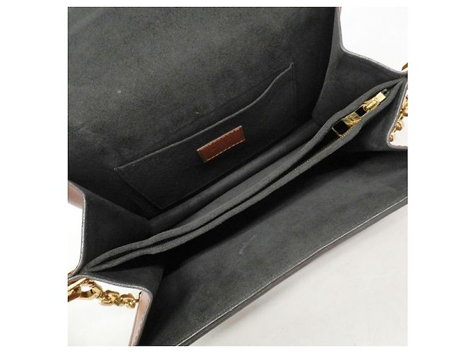Louis Vuitton Monogram Reverse Dauphine MM Schultertasche Braun - Ansicht 4