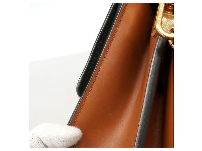 Louis Vuitton Monogram Reverse Dauphine MM Schultertasche Braun - Ansicht 7