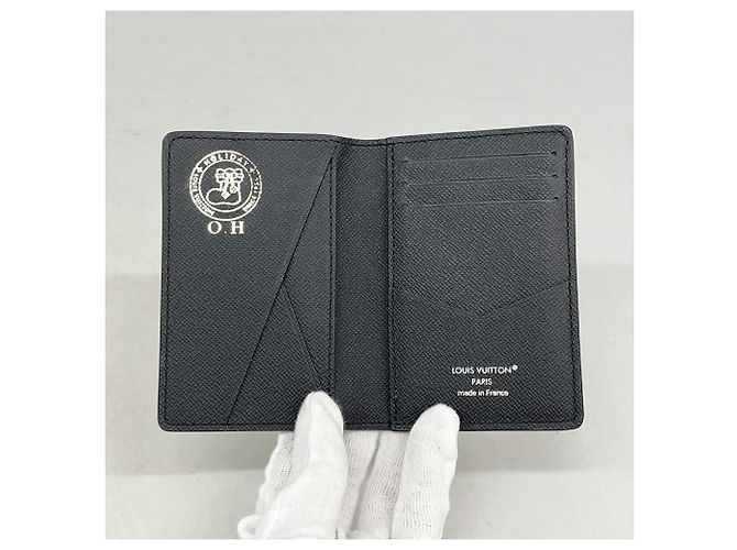 Organizer Tarjetero Louis Vuitton Monogram Eclipse Negro - vista 3