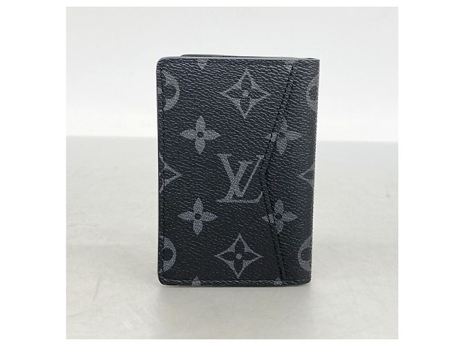 Organizer Tarjetero Louis Vuitton Monogram Eclipse Negro - vista 6