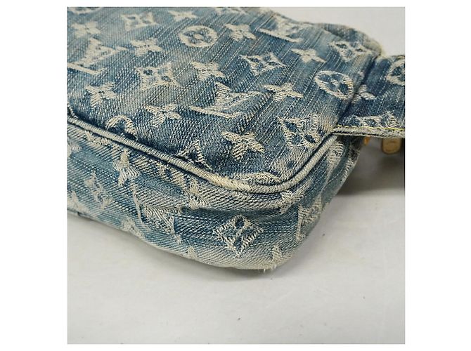 Pochete Louis Vuitton Monogram Denim Azul - vista 6