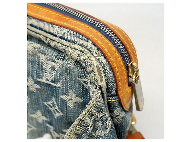Pochete Louis Vuitton Monogram Denim Azul - vista 7