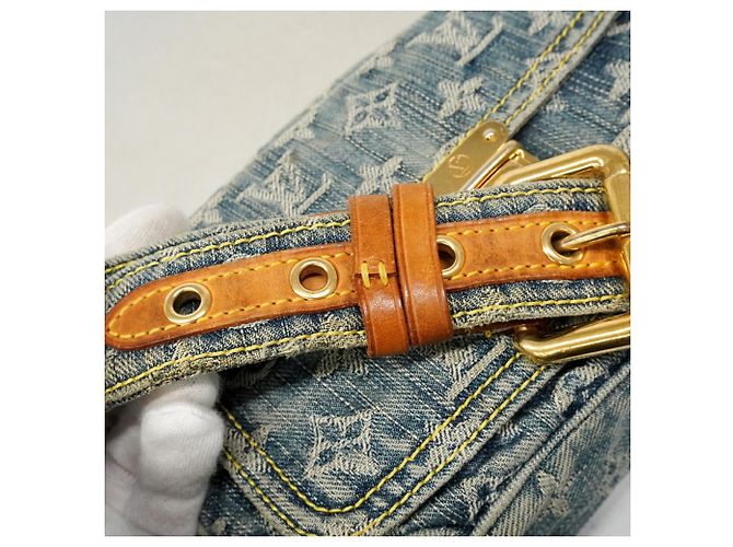 Pochete Louis Vuitton Monogram Denim Azul - vista 9