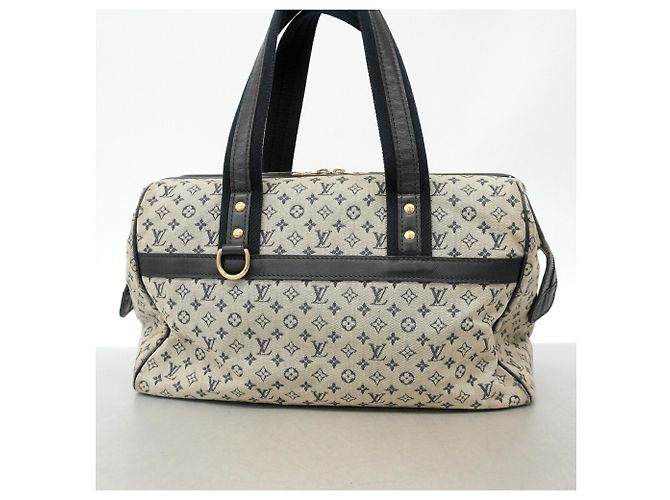 Bolso Louis Vuitton Monogram Mini Josephine GM Azul - vista 12