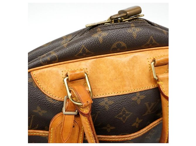 Louis Vuitton Monogram Deauville Handtasche Braun - Ansicht 10