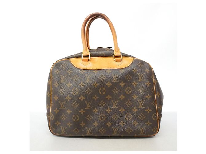 Louis Vuitton Monogram Deauville Handtasche Braun - Ansicht 13