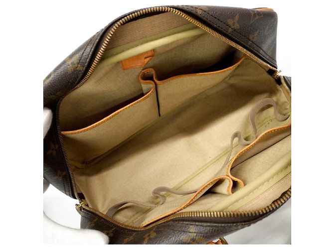 Louis Vuitton Monogram Deauville Handtasche Braun - Ansicht 4