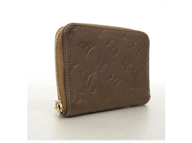 Louis Vuitton Monogram Empreinte Portefeuille Secret Compact Wallet Braun - Ansicht 2
