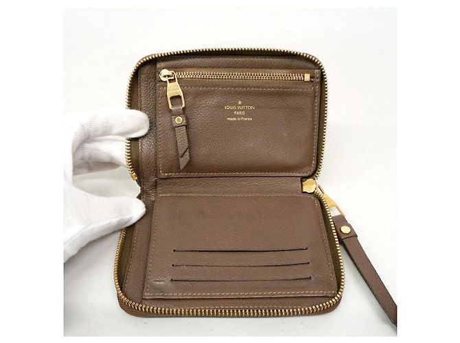 Louis Vuitton Monogram Empreinte Portefeuille Secret Compact Wallet Braun - Ansicht 4