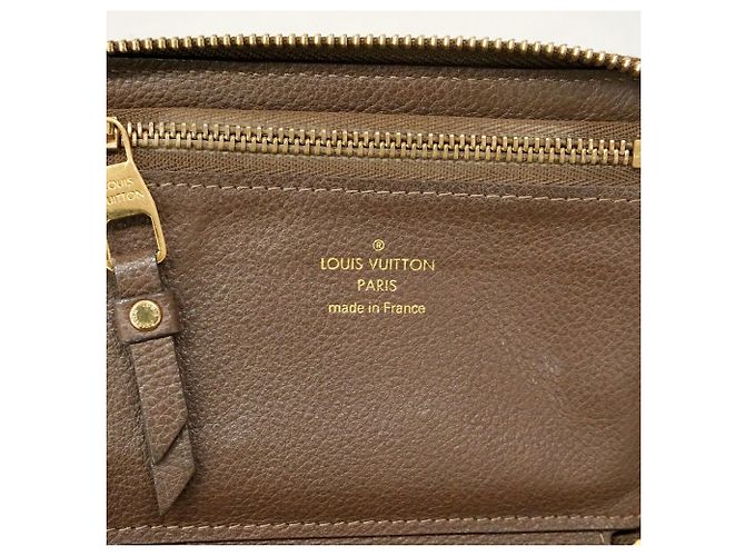Louis Vuitton Monogram Empreinte Portefeuille Secret Compact Wallet Braun - Ansicht 5