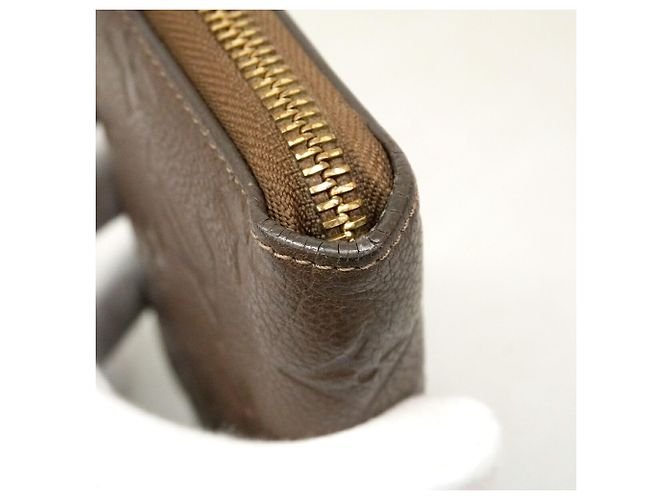 Louis Vuitton Monogram Empreinte Portefeuille Secret Compact Wallet Braun - Ansicht 6