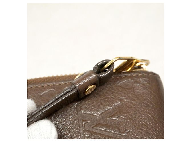 Louis Vuitton Monogram Empreinte Portefeuille Secret Compact Wallet Braun - Ansicht 7