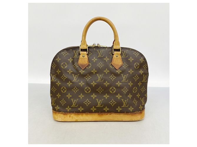 Bolsa Louis Vuitton Alma Monogram Marrom - vista 9