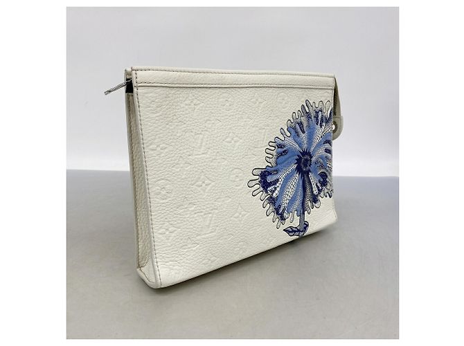 Bolsa de Mão Louis Vuitton Monogram Psychedelic Branco Azul - vista 2