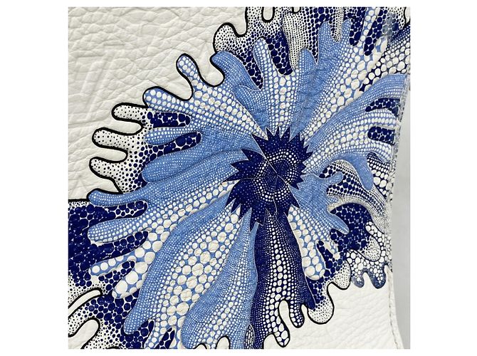 Bolsa de Mão Louis Vuitton Monogram Psychedelic Branco Azul - vista 8