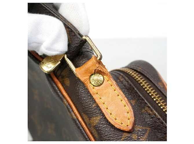 Bolso de hombro Louis Vuitton Monogram Amazon Castaño - vista 6