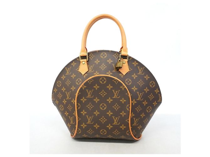 Bolso Louis Vuitton Monogram Ellipse MM Castaño - vista 12