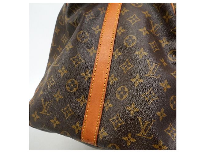 Louis Vuitton Boston Monogram Keepall Bandoulière 60 Marrone - vista 13