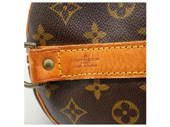 Louis Vuitton Boston Monogram Keepall Bandoulière 60 Marrone - vista 5