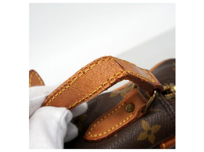 Borsa a tracolla Louis Vuitton Monogram Trocadero 27 Marrone - vista 7