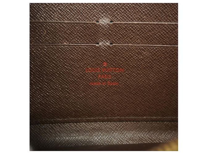 Cartera Louis Vuitton Damier Zippy en Ebene Damier ebene - vista 4
