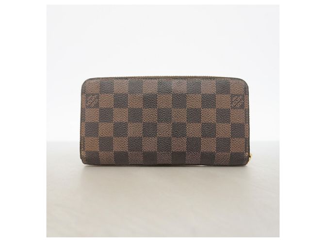 Cartera Louis Vuitton Damier Zippy en Ebene Damier ebene - vista 8