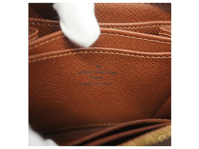 Portamonete Zippy Monogram Louis Vuitton Marrone - vista 4