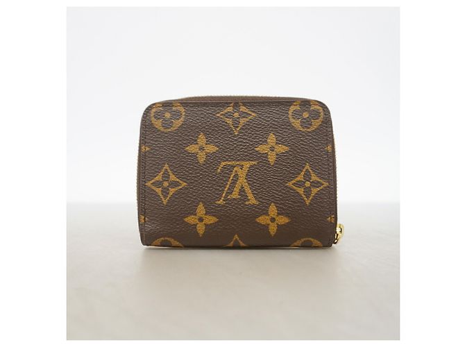 Portamonete Zippy Monogram Louis Vuitton Marrone - vista 7