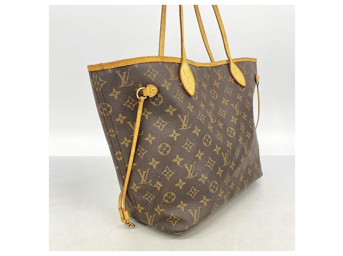 Louis Vuitton Monogram Neverfull MM Tote Bag Braun - Ansicht 2