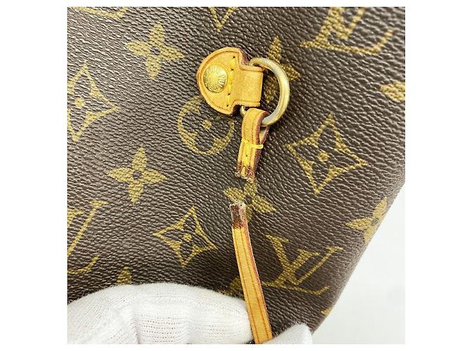 Louis Vuitton Monogram Neverfull MM Tote Bag Braun - Ansicht 6