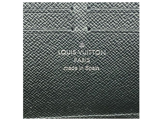 Portafoglio Lungo Louis Vuitton Monogram Macassar Zippy Dragonne Marrone Nero - vista 4