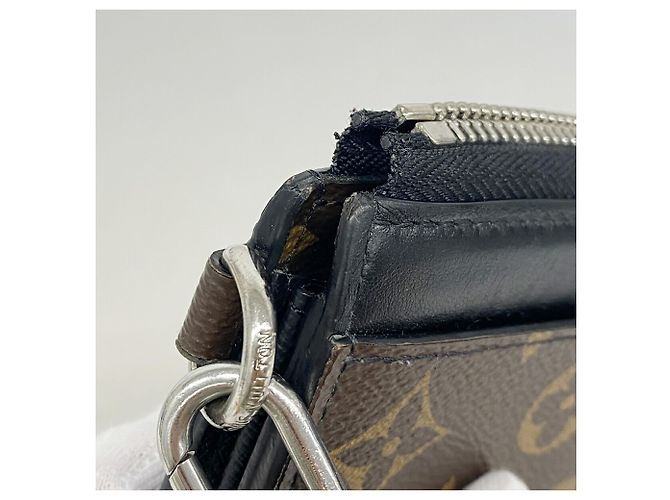 Portafoglio Lungo Louis Vuitton Monogram Macassar Zippy Dragonne Marrone Nero - vista 6