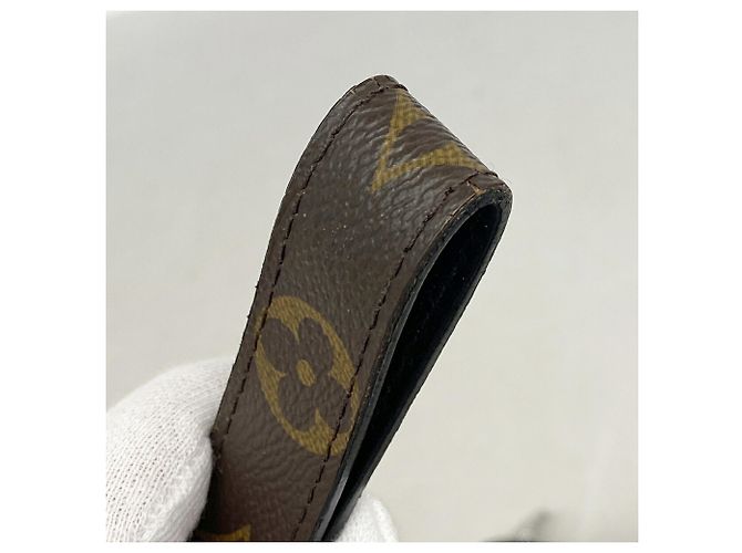 Portafoglio Lungo Louis Vuitton Monogram Macassar Zippy Dragonne Marrone Nero - vista 7