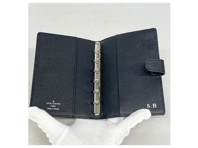 Louis Vuitton Copertina Agenda PM Nero - vista 3